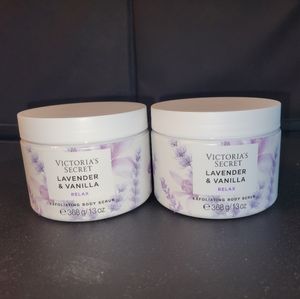 2 pc. Victoria's Secret Lavender & Vanilla Body Scrub